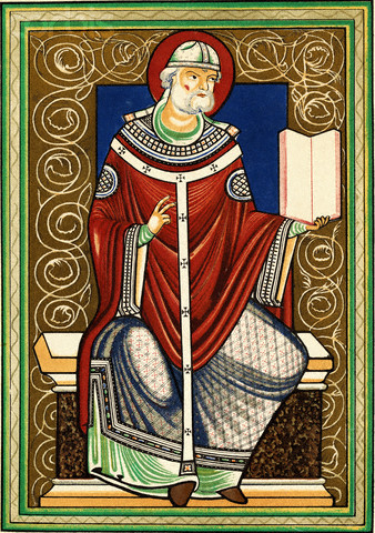 Portrait of Pope Gregory I